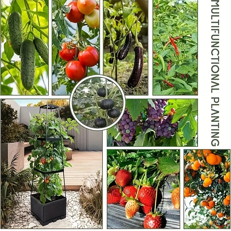 Wieża z pomidorami, wyposażona – Indoor Herb Garden recenzja i cena