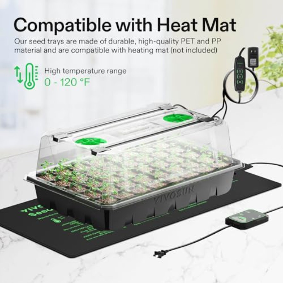 Zestaw 6 tacek do sadzenia nas – Seed Starter Tray recenzja i cena