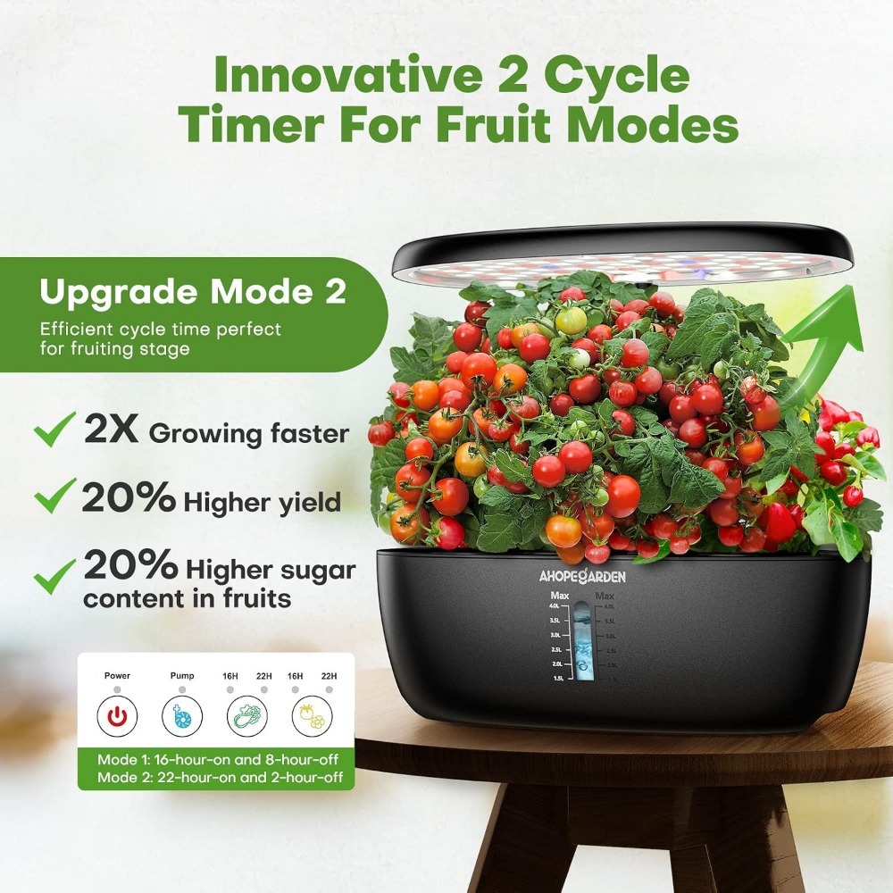 12-pojemnikowy ogród hydroponi – Indoor Herb Garden recenzja i cena